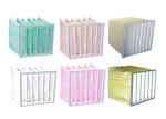 3 4 5 Pocket Air Filter Pocket F7 F8 100-250Pa Final Resistance