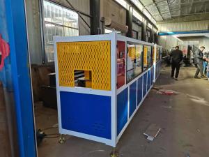 China High Speed Plastic Profile Extrusion Line PVC Ceiling / Window Profile Equipment wholesale
