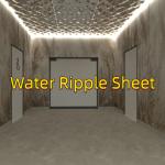 Customize Big Wave Water Ripple Stainless Steel Metal Sheet 0.8*1220*2440mm