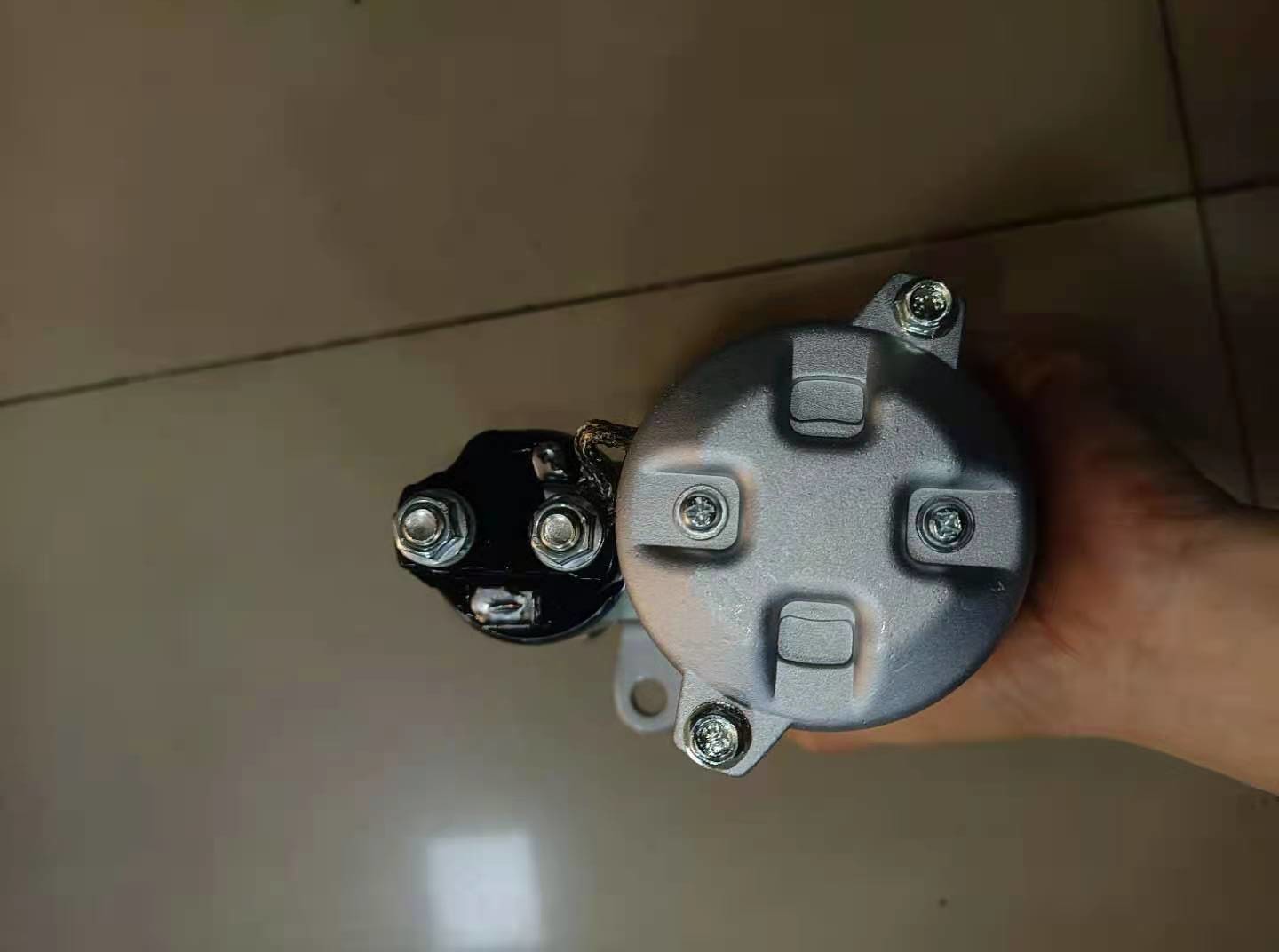 3TNM72 12V Starter Motor Assy For Excavator PC30 119125-77010 119125-77011