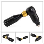 Grip Type Rotary Pen Tattoo Machine Adjustable Handle Pure Color Anodized