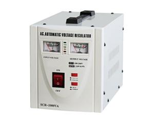 China AC Voltage Stabilizer , 1000VA Relay Type Automatic Stabilizer / Voltage Regulator For Refrigerator wholesale