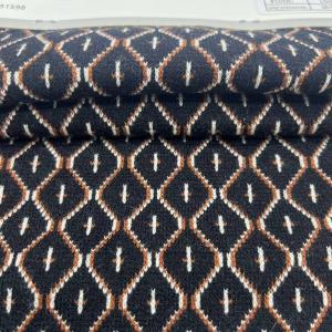 China Medium Jacquard Cable Knit Fabric Cloth Home Textile 49%R 24%N 24%P 3%SP 150CM 360GSM F01-051 wholesale