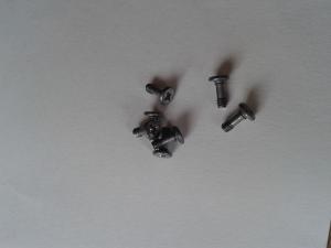 China Phillips flat head half thread small screw special fasteners wholesale