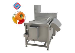China 250L Multi Functional Vegetable Cleaning Machine With Full Stainless Steel Washing Tank wholesale