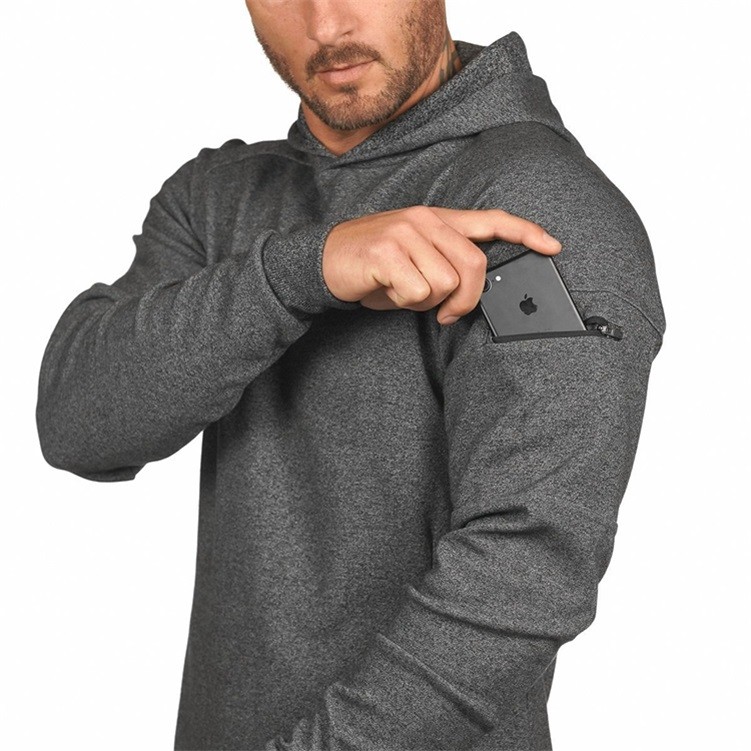 Crew Neck Sweatshirts Mens Oversized Pullover Hoodie Customized Logo Printing For Adults