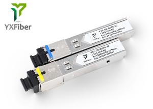 China 1.25G BIDI 3km 1310nm 1550nm SFP Transceiver Module wholesale