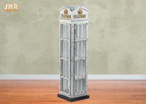 China White Color Phone Booth Storage Rack Decorative Wooden Cabinet Multimedia Storage Cabinets wholesale