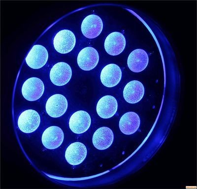 Wash Function Led Rgb Par Lights , 18x18w Stage Par Can Lights For Weddings