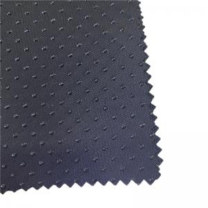 China 150gsm Thickness Polyester Twill Silicone Dot Coated Fabric for Baby Shoes and Pets Bed wholesale