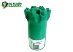 Heavy Duty Top Hammer Drill Bits Thread Button Bit T45 89mm 35 Degree Gauge