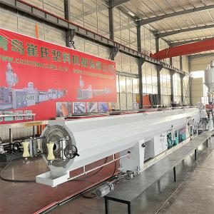 China pipe extrusion line plastic electric threading PVC/PPR pipe extrusion line/tube making machine on sale
