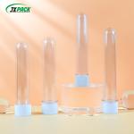 Transparent PET Bottle Tube 60ml Cosmetic Bottle Preform For Food / Candy