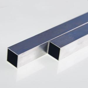 China Industrial Aluminum Pipe , Anodized Aluminum Rectangular Tubing Anti Corrosive wholesale