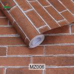 Interior 3D Wall Stickers Waterproof 5M 3D Wallpaper Brick Stone Rustic Effect