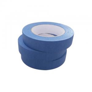 China Blue Cloror Rubber Masking Tape UV Resistant For Car Painting wholesale