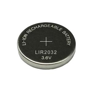 China 3.6V lithium ion button cell LIR2032 wholesale