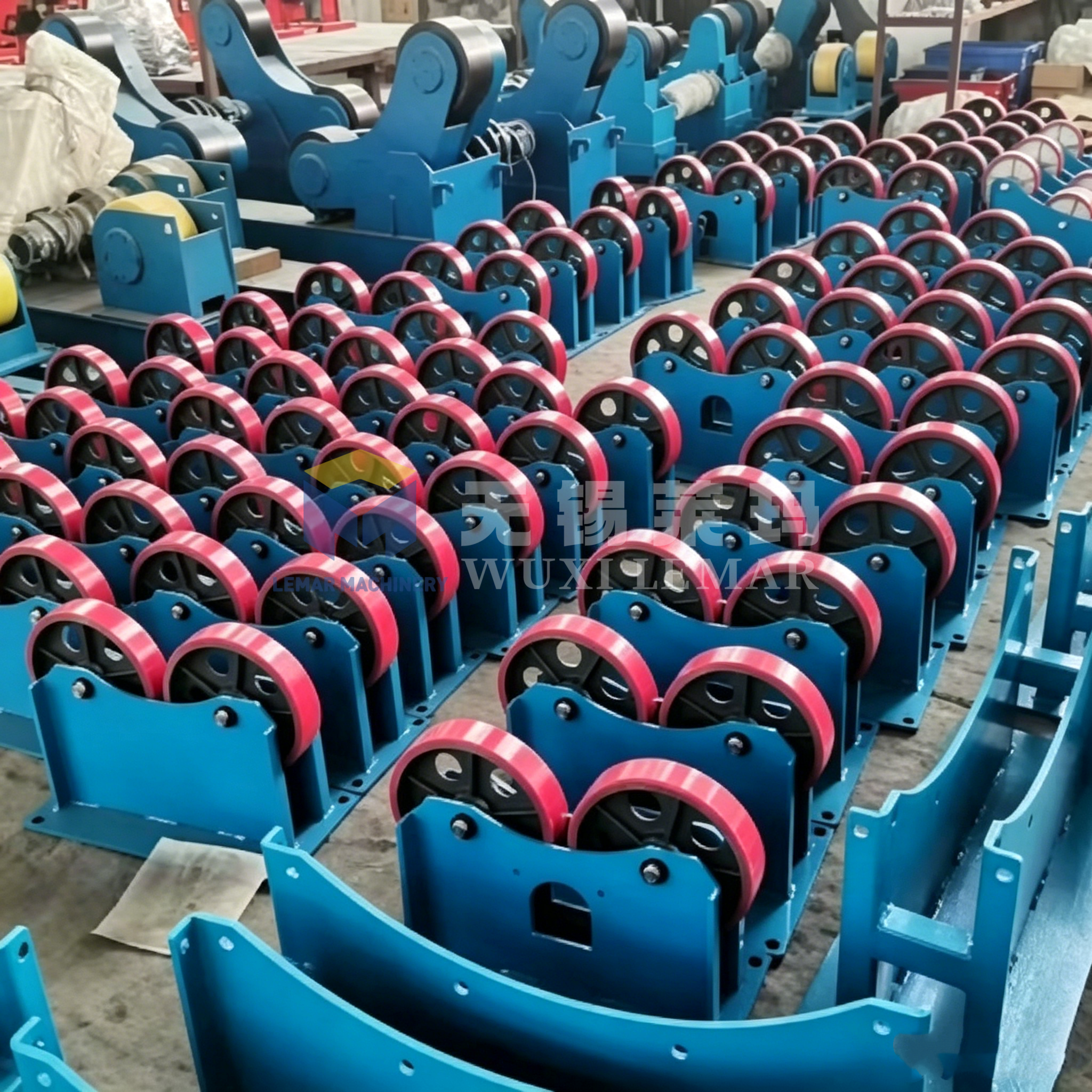 1000KG Self Aligning Welding Roller Frame, Standard Model No Digital Display