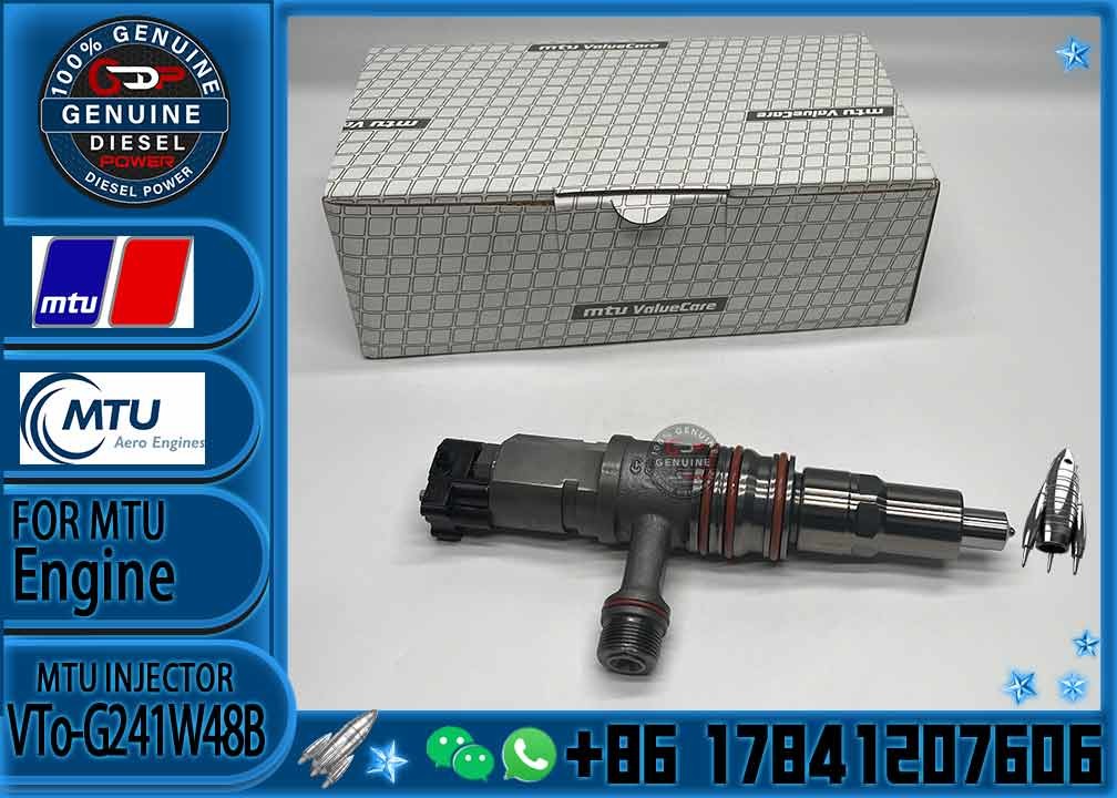 MTU4000.01 Common Rail Diesel Injector RX52407500053 RX52407500043 VTO-G463BD VTO-G241W48B