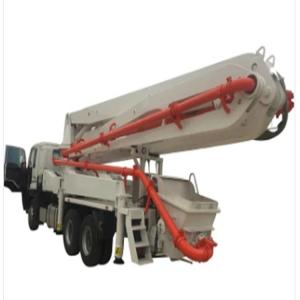 China HOWO/ DONGFENG 50m Pumping Height Placing Boom Heavy  Concrete Pump Truck 6X4 8X4 460HP Diesel Concrete Pumper Machine wholesale