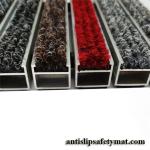 ALU2026 Heavy Duty Aluminum Entrance Mats Non Slip Dust Control 22mm Thick