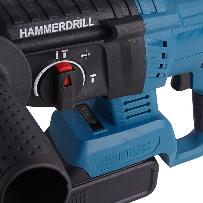 Brushless Cordless Hammer Drill Lithium Battery Industrial Electric Tool