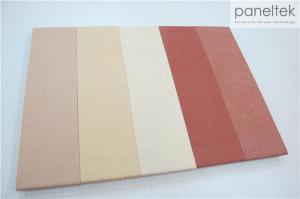 China Sandblasted Terracotta Facade Panels / Exterior Wall Materials With 306mm Width wholesale