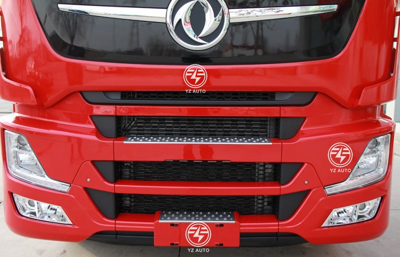 3800 1350mm Wheel Base 6X4 Natural Gas Tractor Trailers For Construction