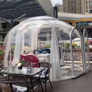 China 220kg Garden Bubble Tent 100% UV Resistance Transparent Igloo Tent wholesale