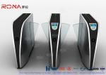 Fast Speed Stainless Steel Turnstiles Full Automatic DC 24V Brush Motor 1 Year