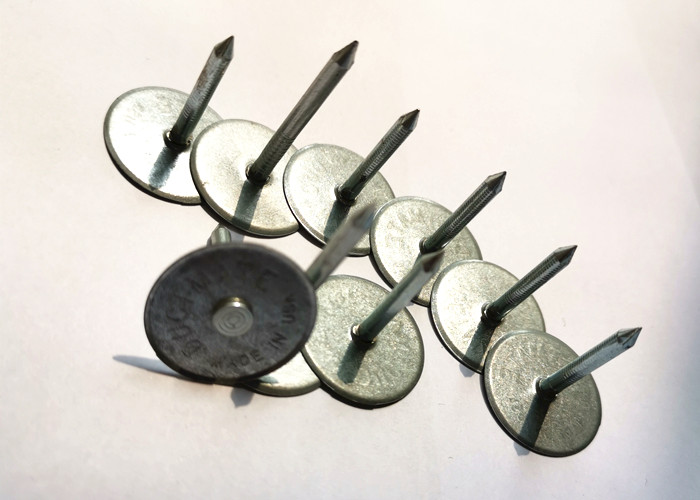Galvanized Steel 25MM Round Base Weld Pins Suit For Dura Dyne Mach III machine