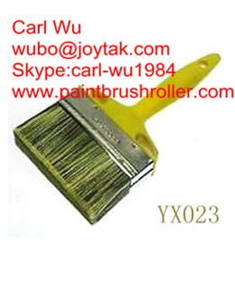 Natural pure bristle Chinese bristle synthetic mix shed fence paint brush wood