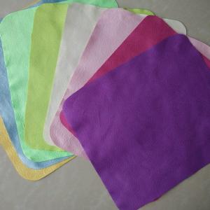 Microfiber solid-color lens cleaning cloth-lint free