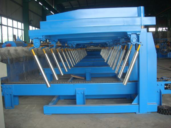 Hydraulic Control Roof Panel Roll Forming Machine Automatic Stacking Machine