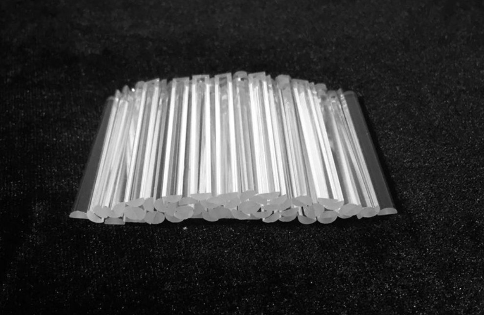 Microporous Quartz Semicircular Light Guide Rod