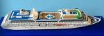 Oceania Regatta Cruise Ship Toy Models Artworks Type With Complicated Mosaic