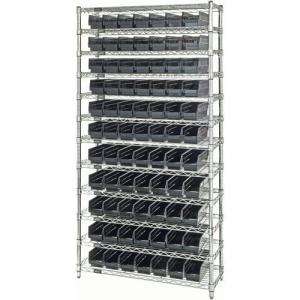 China Chrome Plated Wire Mesh Shelves , Industrial Wire Rack For Clean Room / Workshop wholesale