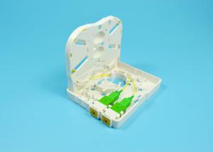 China FTTH Fiber SC/APC 2 Core Fiber Optic Terminal Box Saving Space 100*80*22mm Size wholesale