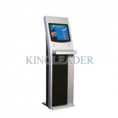 19Inch SAW Touch Screen Free Standing Kiosk Stand For Coffee Bar