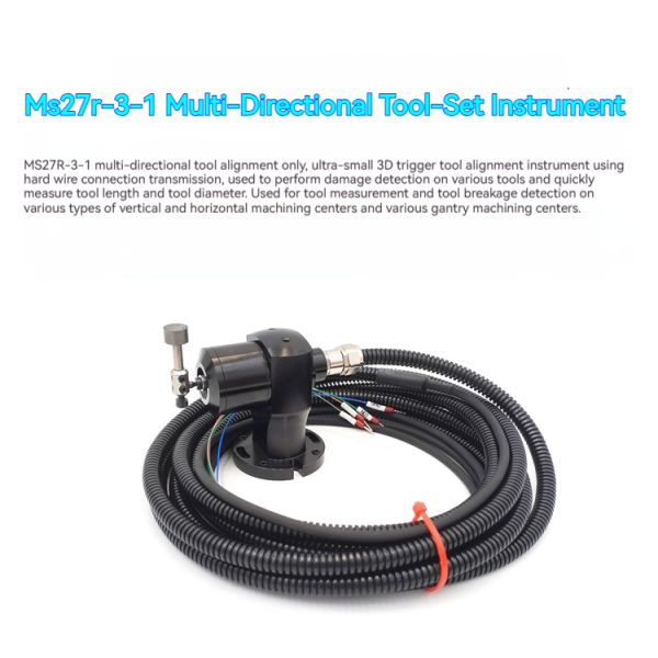 Makinopc Multi Direction Tool Setter 2 Way Clamping Stations for CNC Machining Centers Tool Detection