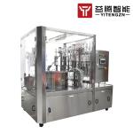 3.5KW Continuous Plastic Food Tray Sealing Machine Tray Heat Sealer For