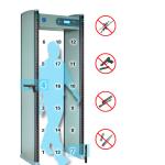 2022 best-selling models 18 zones walking metal detectors airport building