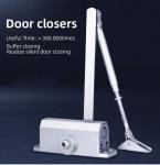 45-65kg Max Door Weight Modern Aluminum Alloy Auto Sliding Door Closer for Doors