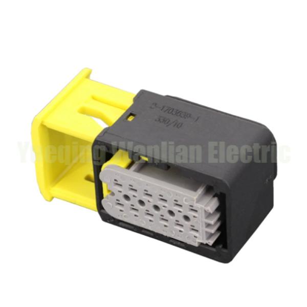 2-1703639-1 12 Pin HDSCS Connector Female Waterproof Automotive Electrical