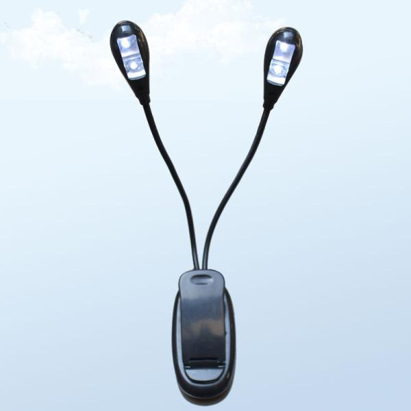 AAA Battery Double Poles Dual Switches 4 Leds Lamp Night Fishing Bait Lamp with