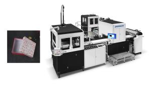 China Powerful Jewellery Box Making Machine , Corrugated Box Packaging Machine wholesale