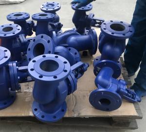 China DIN bellows flanged cast iron globe valve wholesale