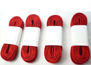 China High Tenacity Waxed Red Skate Laces Roller Skate Shoelaces CE Approved on sale