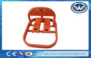 China Orange O Shape Manual Key Car Key Lock Parking Lock Waterproof  1 year Warranty on sale