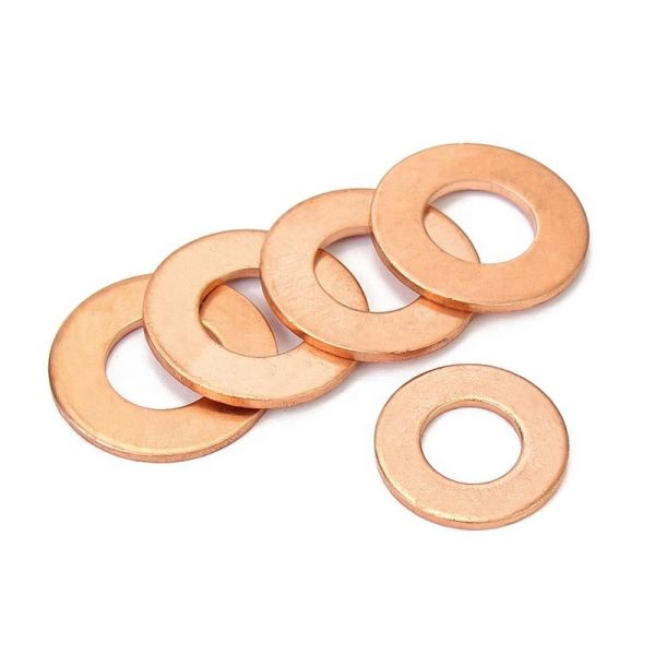 Metal Flat Washers and Copper Round Washers for Customized Applications